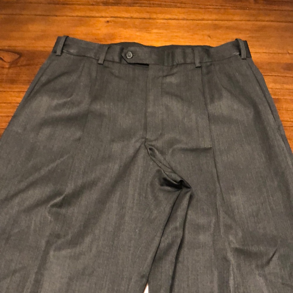 Austin Reed Men’s Gray Slacks 34 - Picture 7 of 16